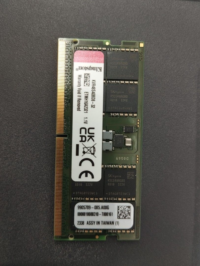 DDR5 32GB Laptop ram450149119091681280