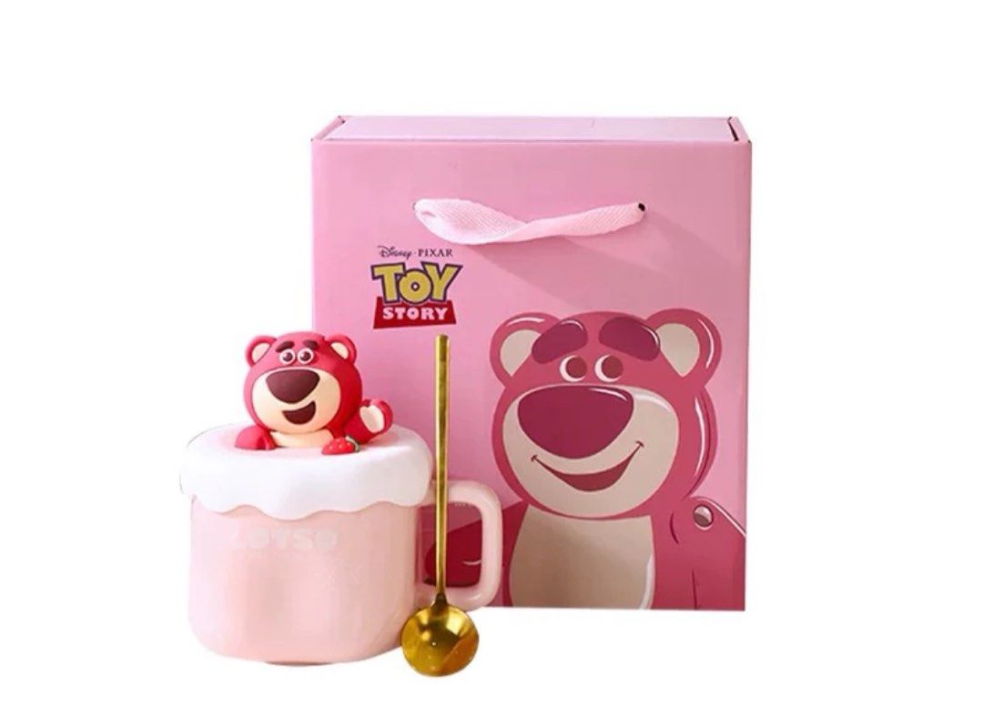 Disney lotso coffee ceramic cup mug450207199873607680
