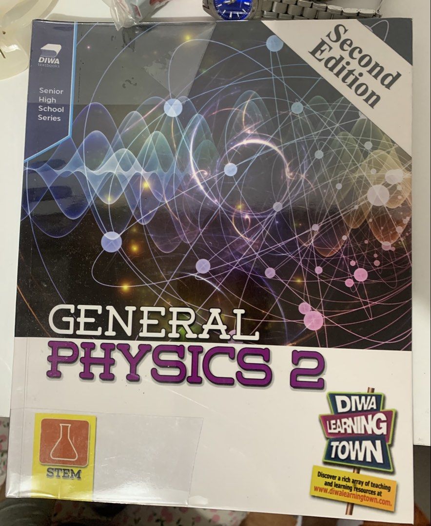 Diwa General Physics 2 - Second Edition (Category: Textbooks) located in Bacoor. Submitted by its_cess (Listing ID 1437179893, Image 1). Description: - General Physics 2 textbook - Second Edition from Diwa - For Senior High School STEM students - Includes resources from Diwa Learning Town.