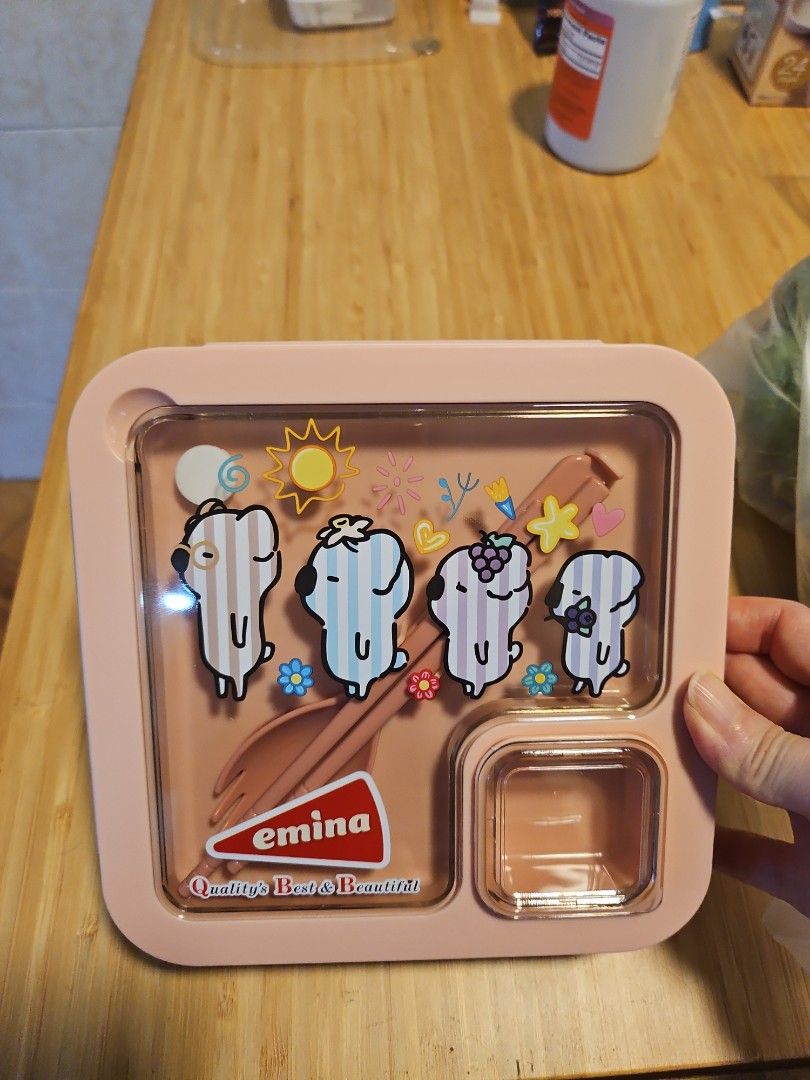 Emina Kids Lunch Box with Compartments449978967964395520