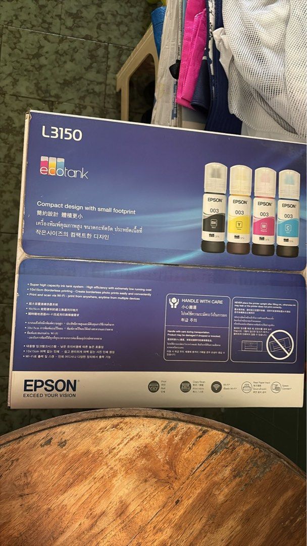Epson L3150 EcoTank Printer - Brand New450248316479098882
