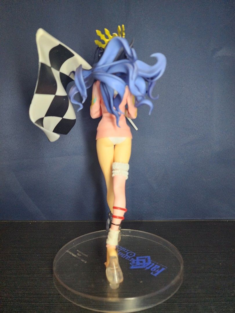 Fate/Grand Order Rider Ishtar (Category: Figurines & Statues) located in Bacolod City. Submitted by hodgepodge00 (Listing ID 1437105688, Image 3). Description: Collection let go. Sold as is. Mode of Payment: Gcash Payment can be made until friday only Shipping day: Saturday only Shipping fee: Shouldered by buyer Rider Ishtar Fate/Grand Order Brand: Sega Size: 8.5 inches approx. Issue: Damaged crown / broken piece lost, needs cleaning, deformed fl