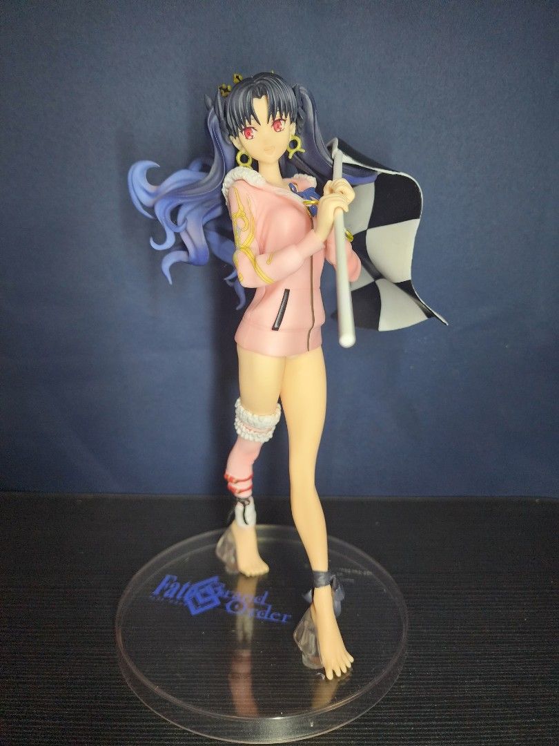 Fate/Grand Order Rider Ishtar (Category: Figurines & Statues) located in Bacolod City. Submitted by hodgepodge00 (Listing ID 1437105688, Image 1). Description: Collection let go. Sold as is. Mode of Payment: Gcash Payment can be made until friday only Shipping day: Saturday only Shipping fee: Shouldered by buyer Rider Ishtar Fate/Grand Order Brand: Sega Size: 8.5 inches approx. Issue: Damaged crown / broken piece lost, needs cleaning, deformed fl