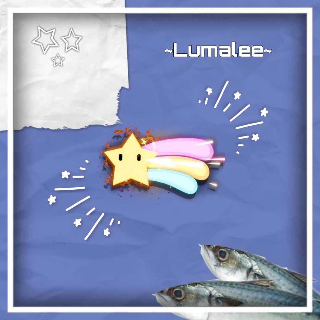 FISCH; Lumalee (Category: In-Game Products) located in Cotabato. Submitted by ur_decyre (Listing ID 1437184610, Image 1). Description: Speed: 277 S/ps Steering: 77° Acceleration: 1.27 S/ps Seats: 1 Must be lvl 15 to trade :3 Mode of payment: Gcash DM me if u’re interested in buying ^w^ .