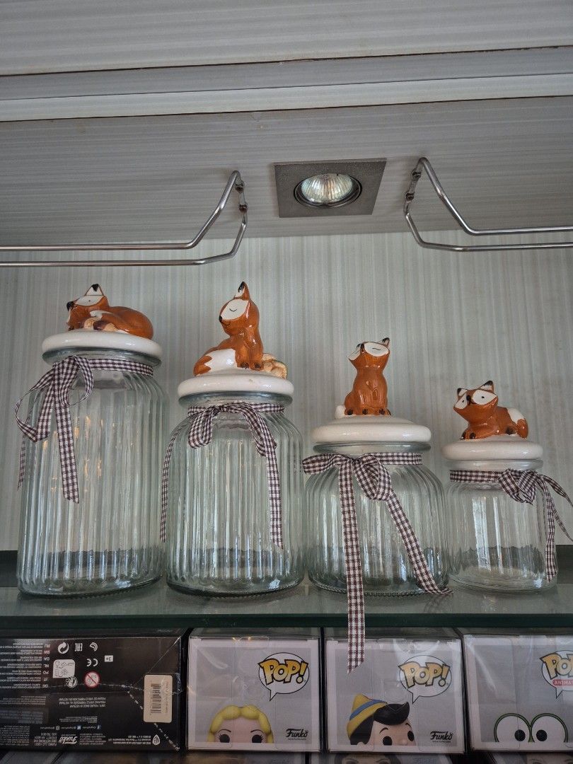Fox Ceramic Jar with Lid450201818896148480