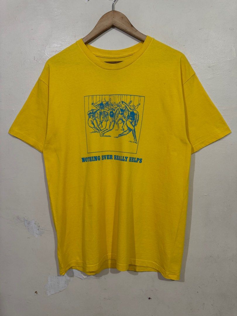 Fucking Awesome - Nothing Ever Really Helps - Shirt (Category: Tshirts & Polo Shirts ) located in Manila. Submitted by sophisticatedgoons (Listing ID 1437100052, Image 2). Description: Fucking Awesome Nothing Ever Really Helps Size: L Dimes: 21 x 29 Very good condition No issue -Washable tailor chalk mark.
