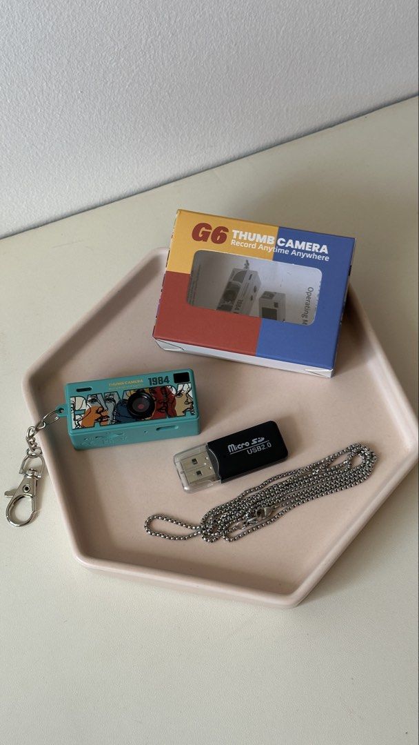 G6 Thumb Camera with USB Drive (Category: Cameras) located in Porac. Submitted by lunaangeles285 (Listing ID 1437019161, Image 2). Description: SD Card Not included 600 each .