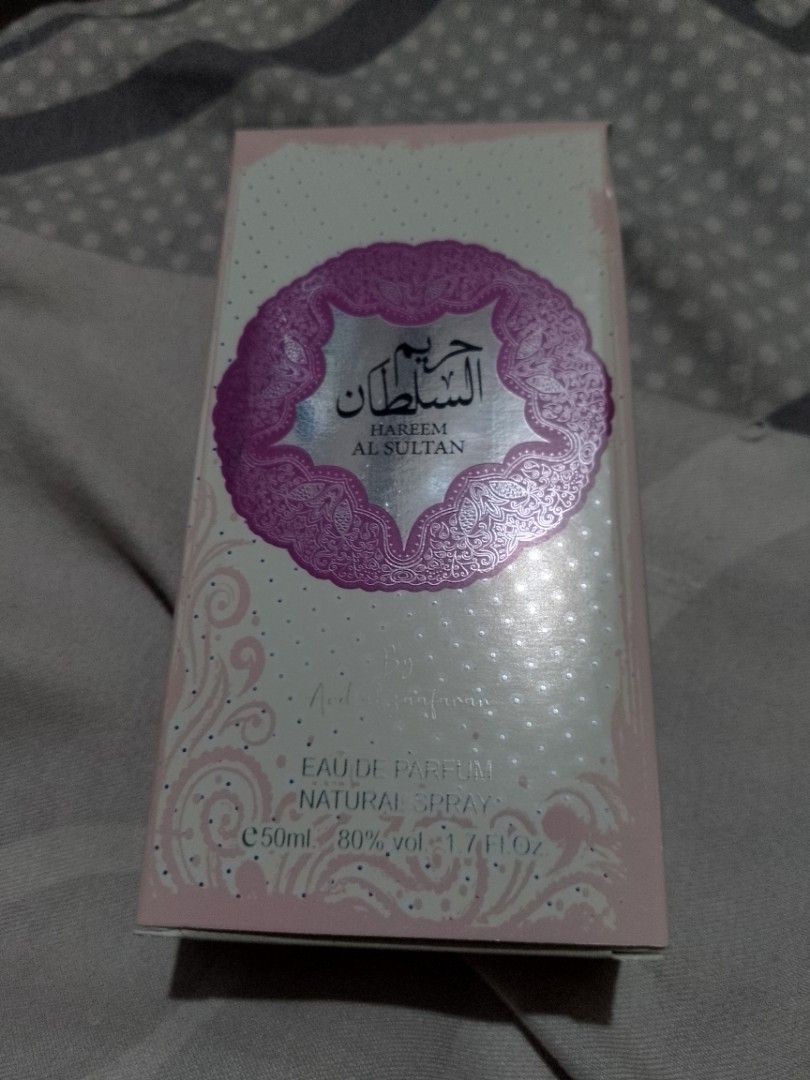 Hareem Al Sultan Eau De Parfum Ard Al Zaafaran 50ml (Category: Fragrance & Deodorants) located in Manila. Submitted by tebbys (Listing ID 1437043511, Image 1). Description: 50ml Brand New .