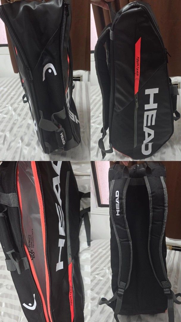 Head Tennis Backpack 6R (Category: Backpacks) located in Manila. Submitted by nikadd (Listing ID 1437088877, Image 1). Description: Head Tennis Bag - 6 rackets 2 big compartments + 1 small like new .