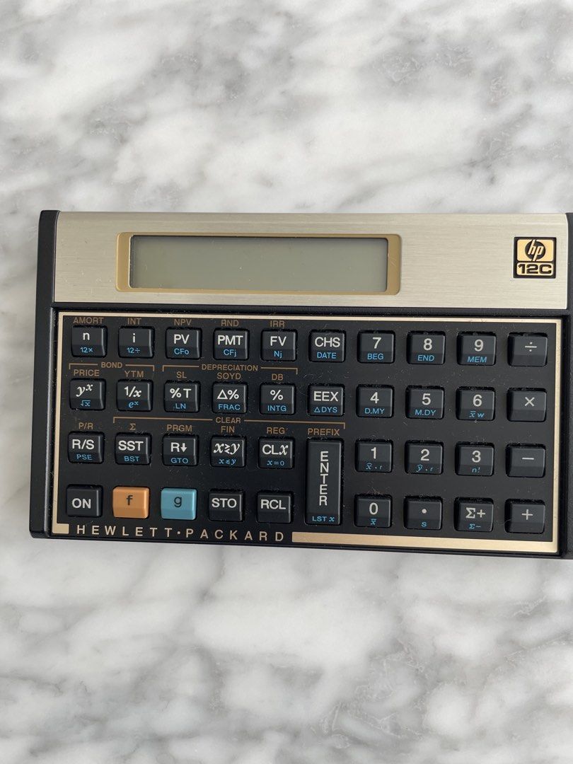 HP 12C Financial Calculator450146470933964800