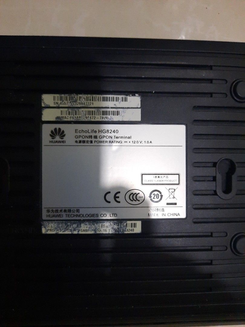 Huawei EchoLife HG8240 Router450490507094272001