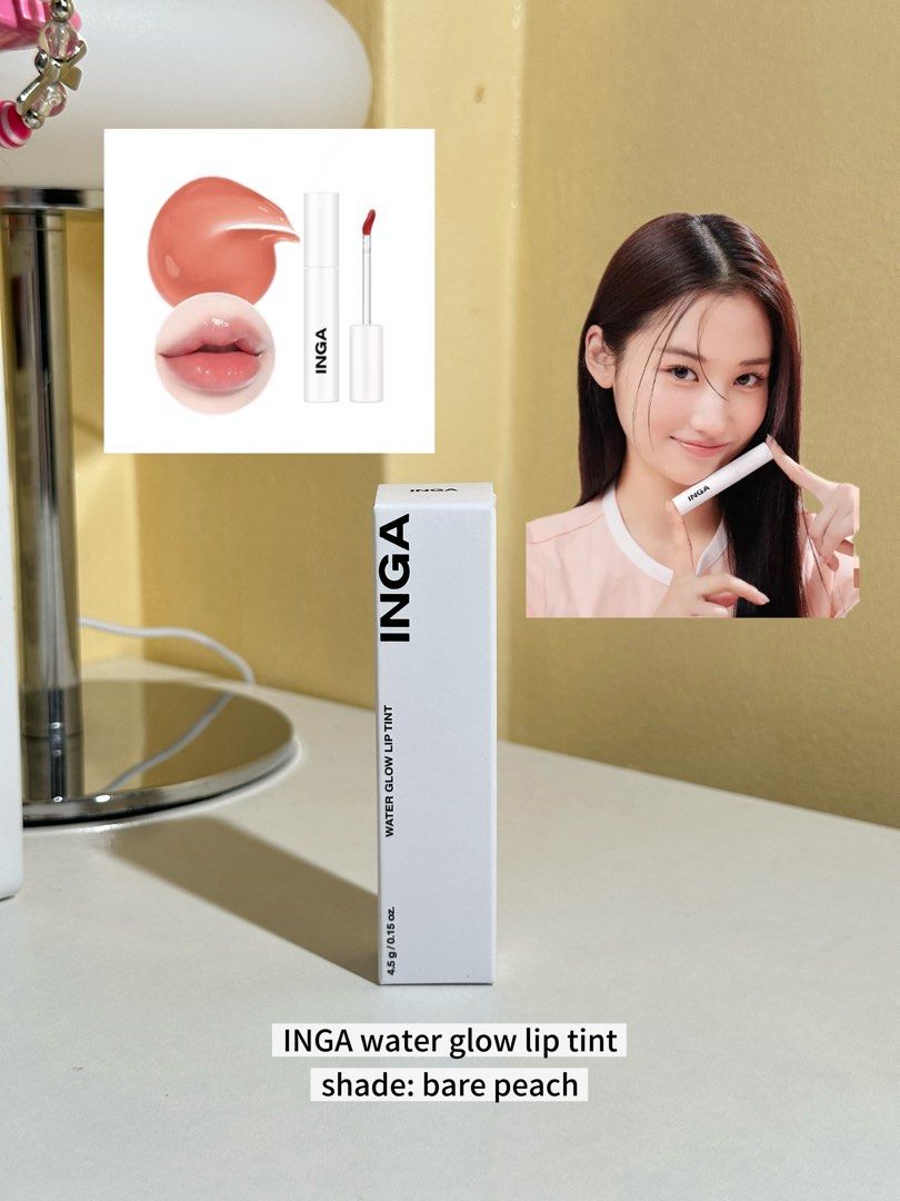 INGA Water Glow Lip Tint - Bare Peach (Category: Makeup) located in Tabaco. Submitted by whtspretty (Listing ID 1437040402, Image 1). Description: 🤍 INGA water glow lip tint in Bare Peach Price: ₱ 195 ‼️ authentic, legit & directly from Korea (from the brands). ‼️brand new & sealed RFS: so many lippies na from my make up collection 🙈 🌷𝙁𝙤𝙧 𝙢𝙚𝙚𝙩-𝙪𝙥 (Tabaco) (Legazpi—with meet up fee & scheduled) 🌷𝙨𝙝𝙞𝙥𝙥𝙞𝙣𝙜 (J&T courier —sf shoul