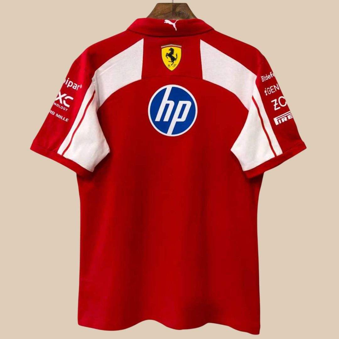 Instocks! Team Polo Scuderia Ferrari Formula One F1, Men's Fashion ...