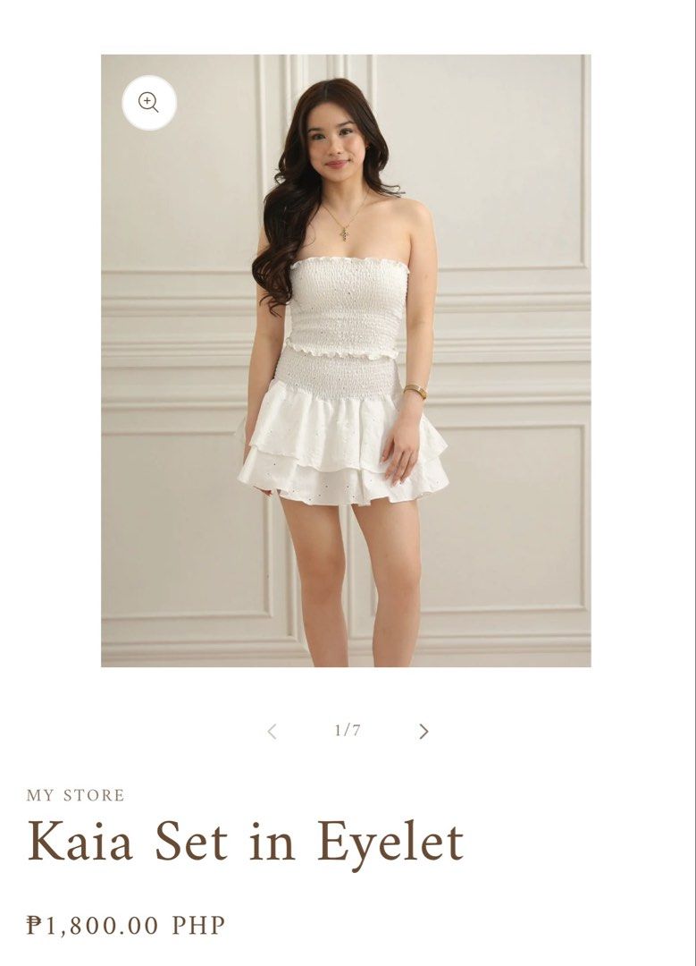 Isa the Label White Kaia Skirt (Category: Skirts) located in Quezon City. Submitted by spicycalimaki (Listing ID 1437043921, Image 3). Description: - size S - last price posted 🏷️ zara h&m mango uniqlo monki cotton on urban revivo bershka pull & bear love bonito miu phia the label beyond collective beach summer .