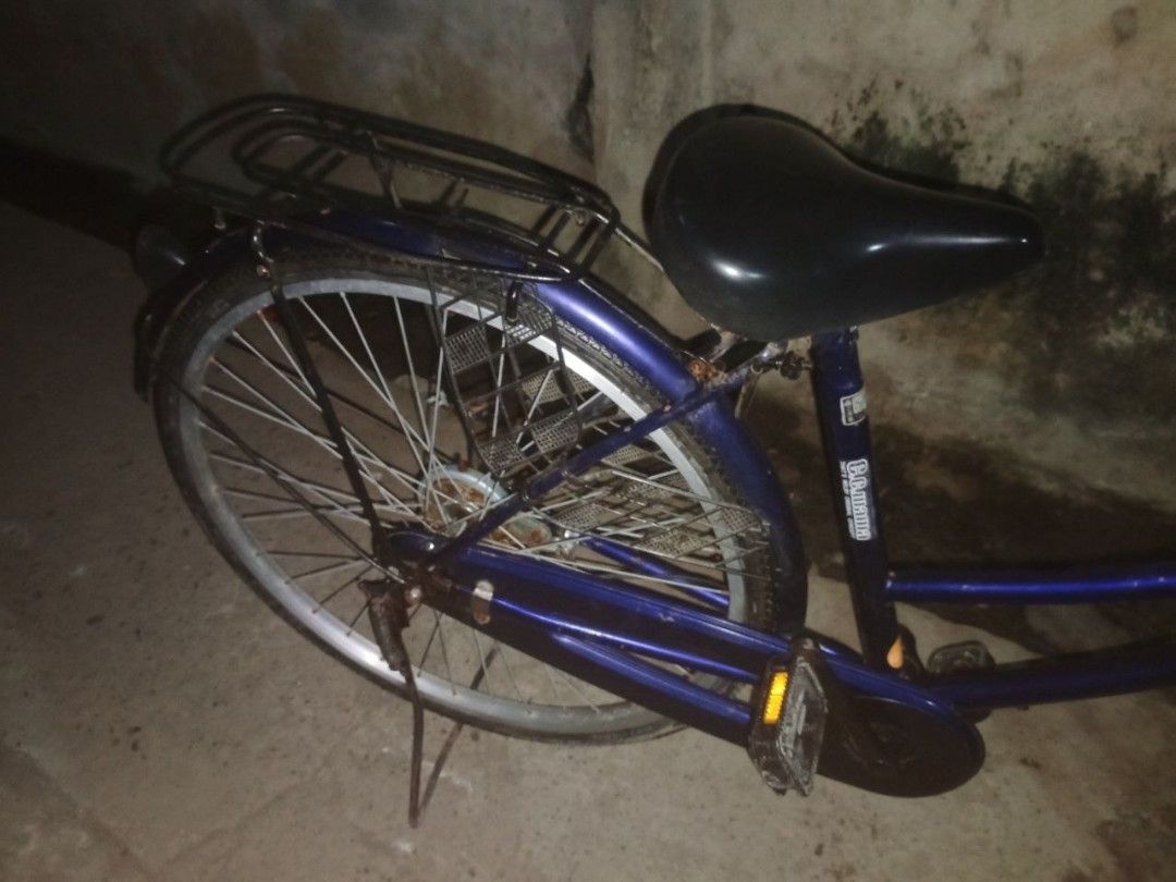 Japanese Bike with Basket (Category: Bicycles) located in Jaen. Submitted by bravefalcon_a725c1 (Listing ID 1437017769, Image 1). Description: NEGOTIABLE ANG PRICE - Japanese bike - Includes basket and rear rack - Features a center stand - Comfortable seat and curved handlebars - In good working condition loc: baesa, Quezon City| Science City Of Muñoz, Nueva Ecija | Jaen, Nueva Ecija.