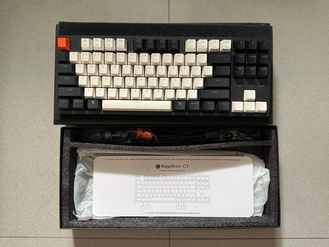 Keychron C1 Tenkeyless Mechanical Keyboard450245613669601282