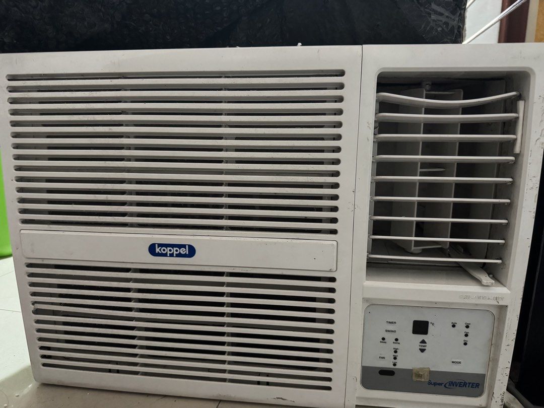 Koppel Super Inverter 1.5hp (window type) (Category: Air Conditioning and Heating) located in Bacolod City. Submitted by lovedcorner (Listing ID 1437054538, Image 1). Description: •Koppel Super Inverter Window Type Air Conditioner - 1.5hp •2019-2020 purchased •Negotiable •Shipping from Bacolod.