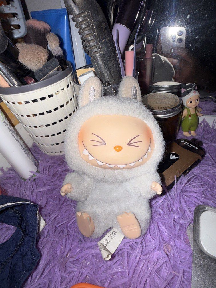 Labubu ( Blue ) Original (Category: Designer & Blind Box Toys) located in Calamba. Submitted by leeadriannn796 (Listing ID 1437160637, Image 1). Description: With Free Case , And Clothes .