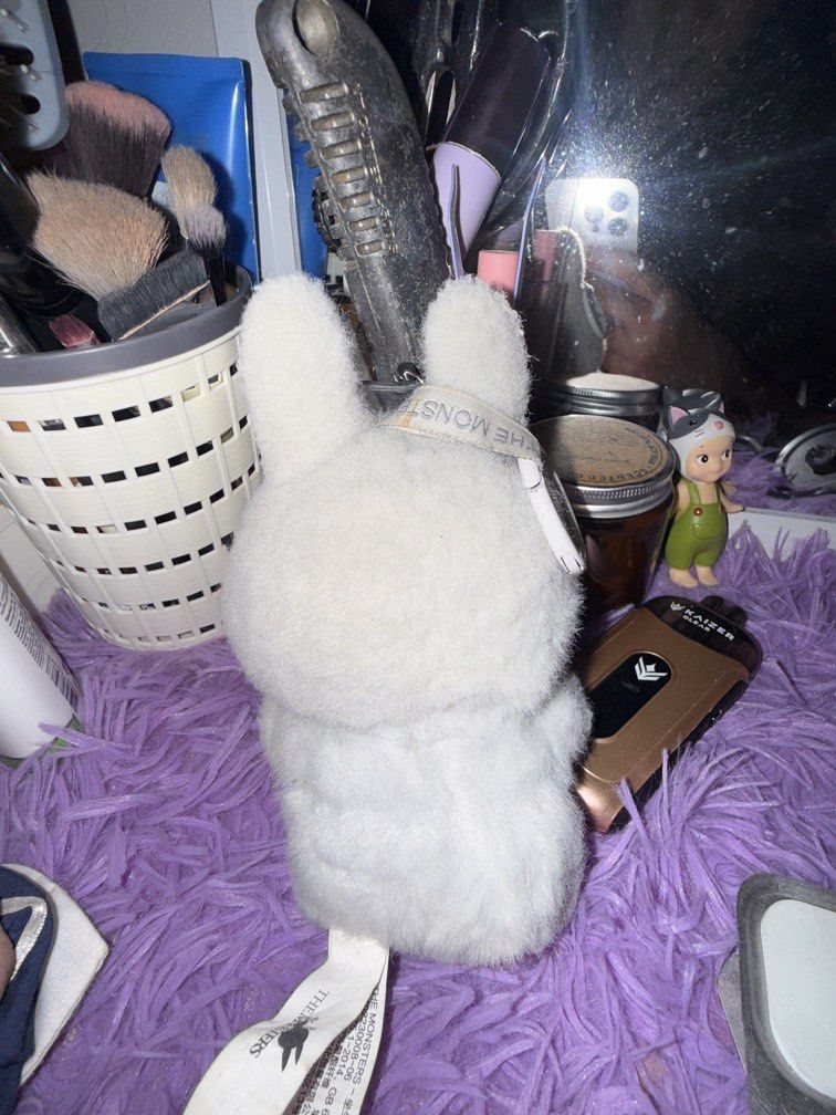 Labubu ( Blue ) Original (Category: Designer & Blind Box Toys) located in Calamba. Submitted by leeadriannn796 (Listing ID 1437160637, Image 2). Description: With Free Case , And Clothes .