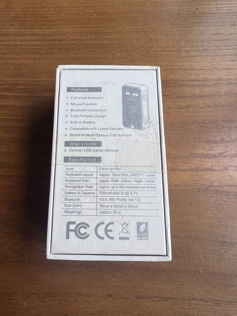 Laser Projection Keyboard450244728126197761