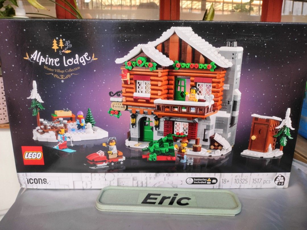 Lego 10325 Alpine Lodge (Category: Lego & Building Sets) located in Quezon City. Submitted by allije (Listing ID 1437022171, Image 1). Description: Lego 10325 Winter Village Collection - Alpine Lodge Brand New, Sealed Box, Minor Creases (see pics) 5,995 only (below srp) SM North/Nova/Fairview Mindanao Ave/Congressional Ave Lalamove/LBC ready.