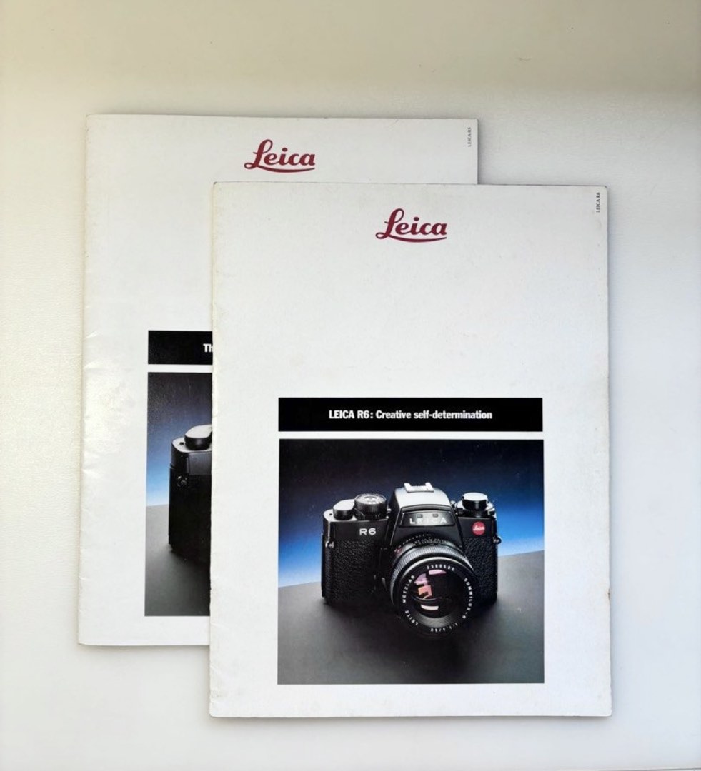 L2 Camera Brochure.pdf Leica R5 & R6 Camera Brochures, Photography, Photography Accessories ...