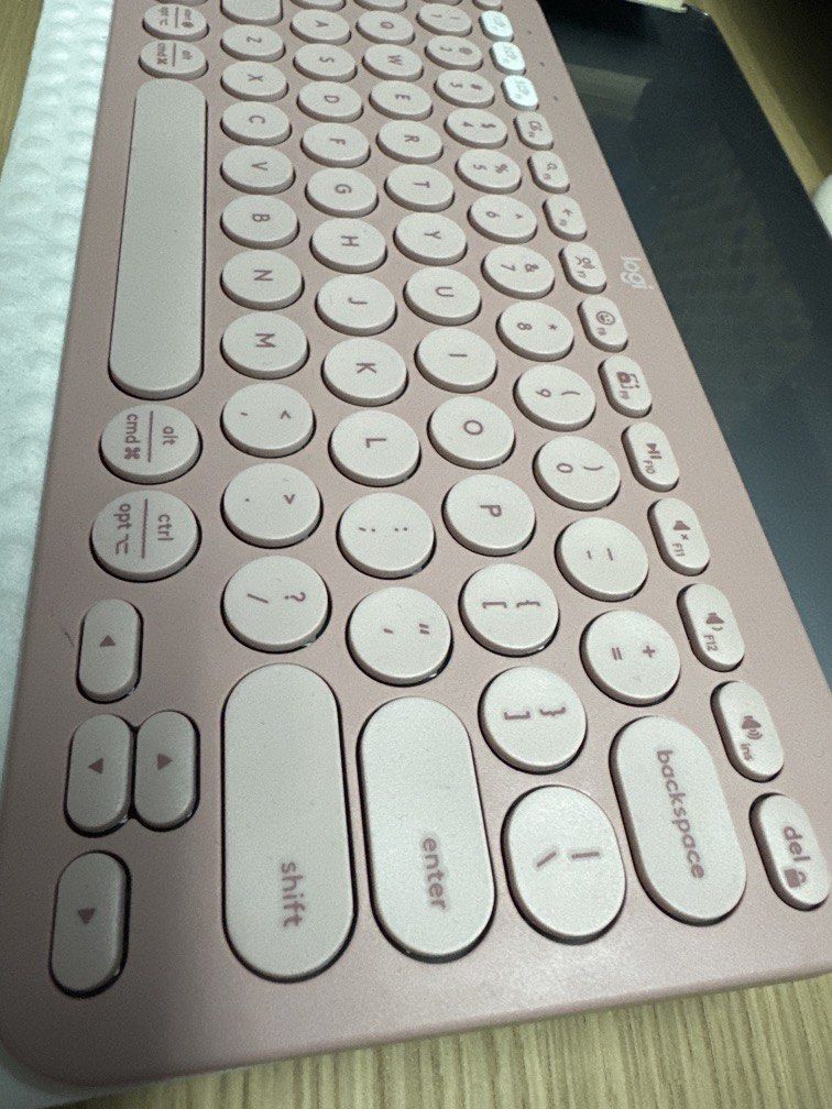 Logitech K380 Bluetooth Keyboard Pebble Keys450359089053706242
