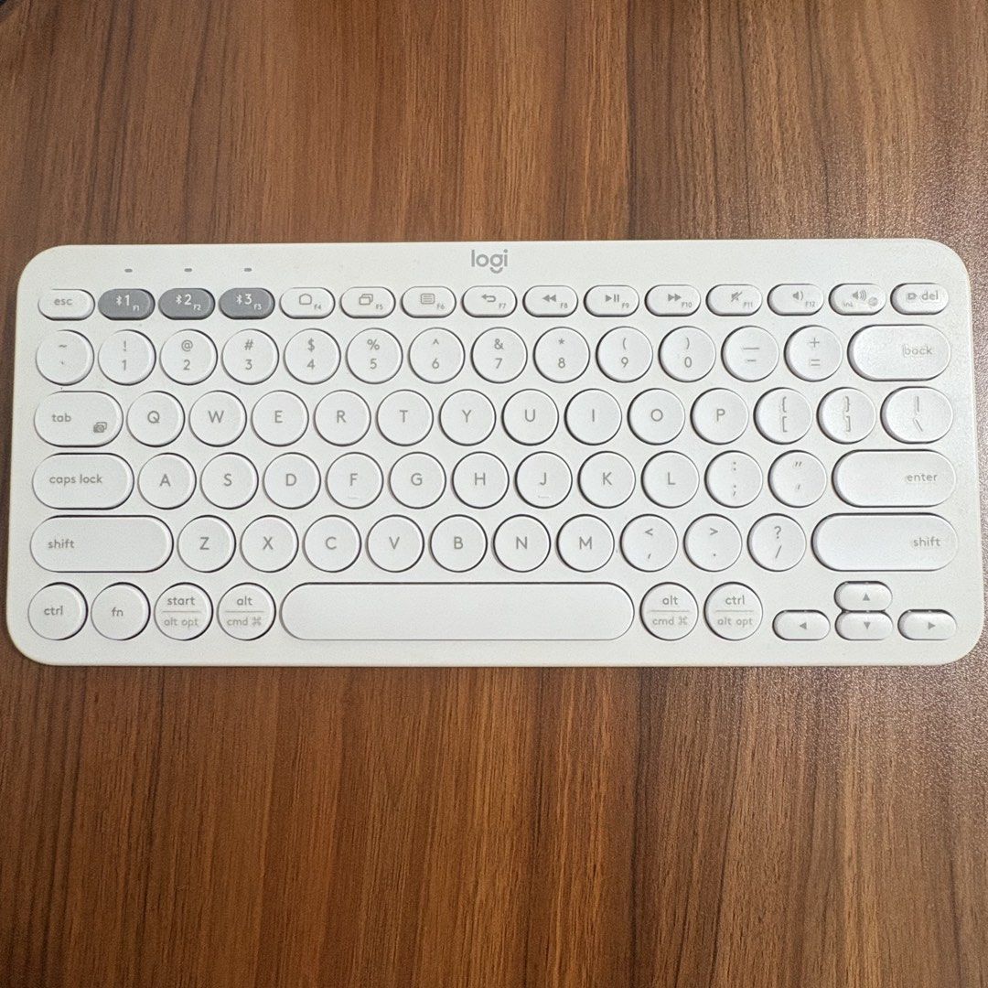 Logitech K380 Wireless Keyboard - White450492281914009600