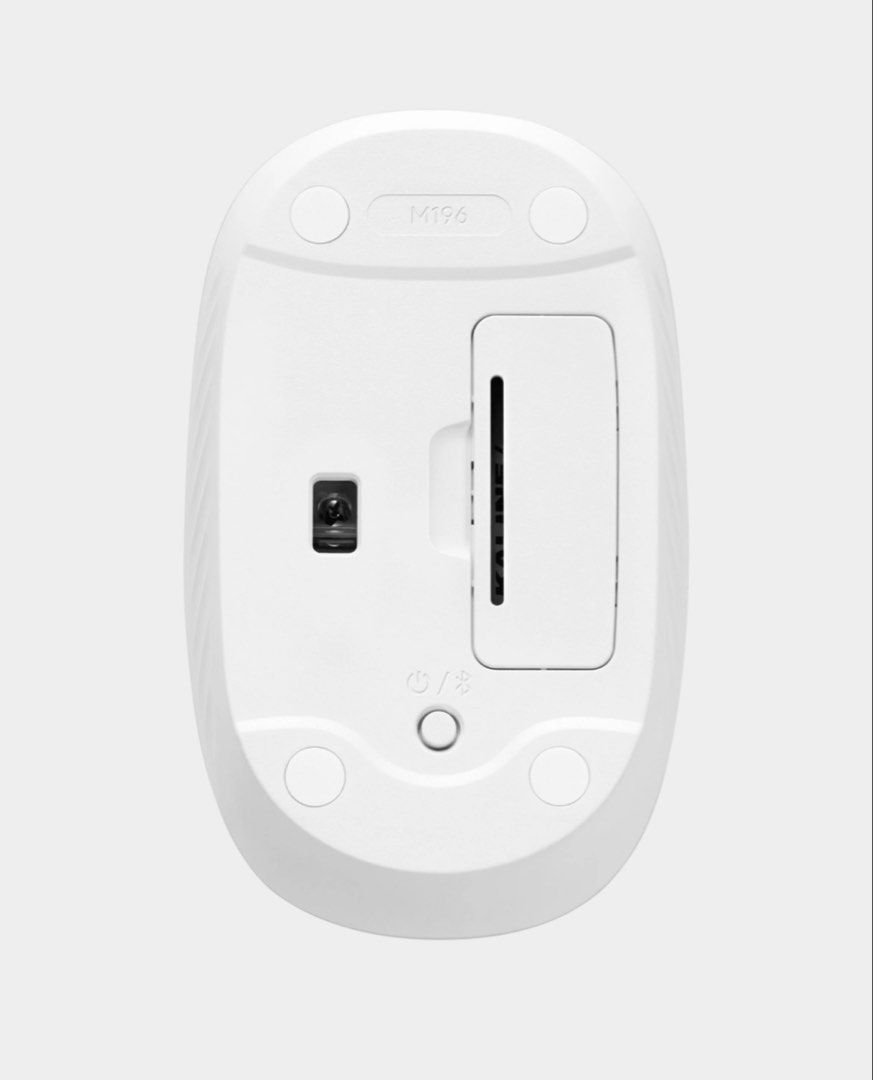 Logitech M196 Wireless Bluetooth Mouse - White450360971290234884