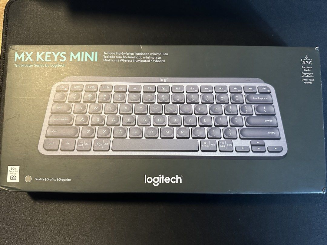 Logitech MX Keys Mini Wireless Keyboard - Graphite450244726207303681