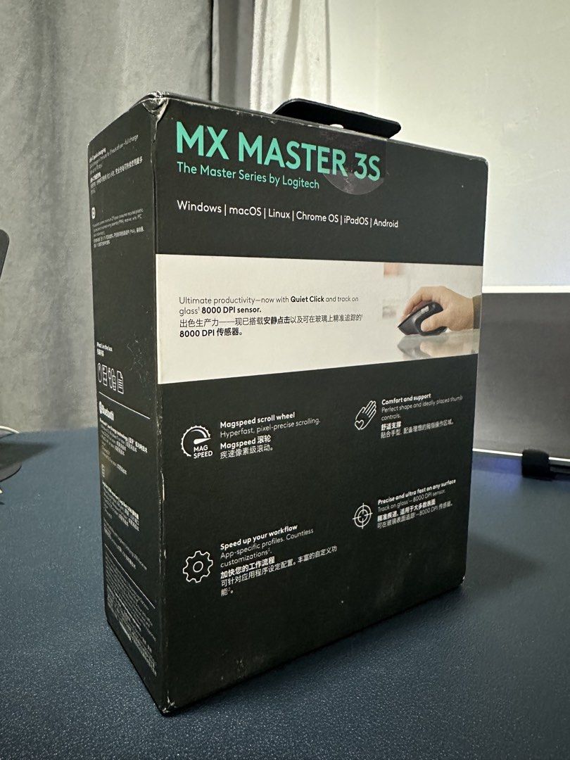 Logitech MX Master 3S Wireless Mouse450494999016263681