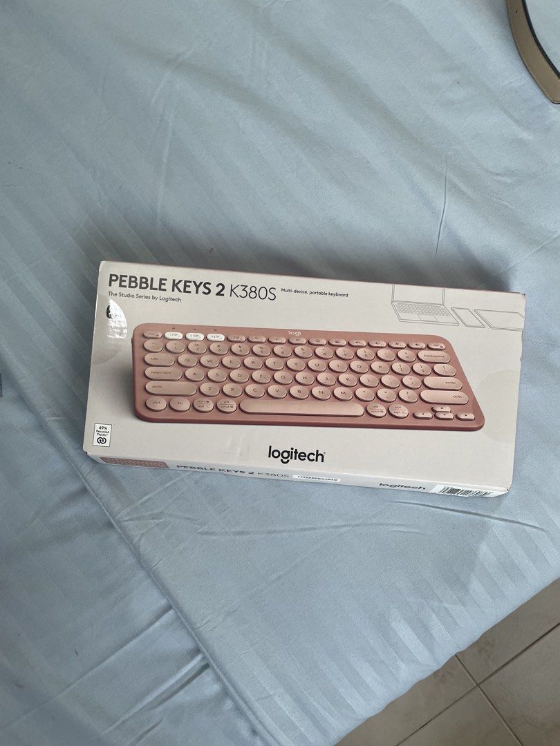 Logitech Pebble Keys 2 K380S - Rose450036631004129280