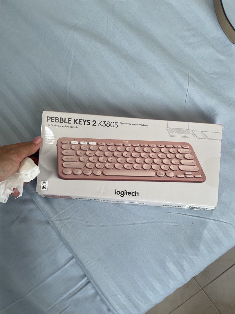 Logitech Pebble Keys 2 K380S - Rose450036631004129281