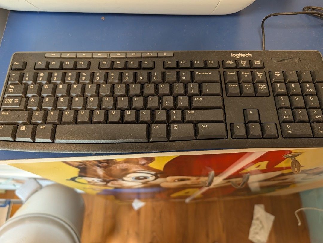 Logitech Wired Keyboard450131334791833600