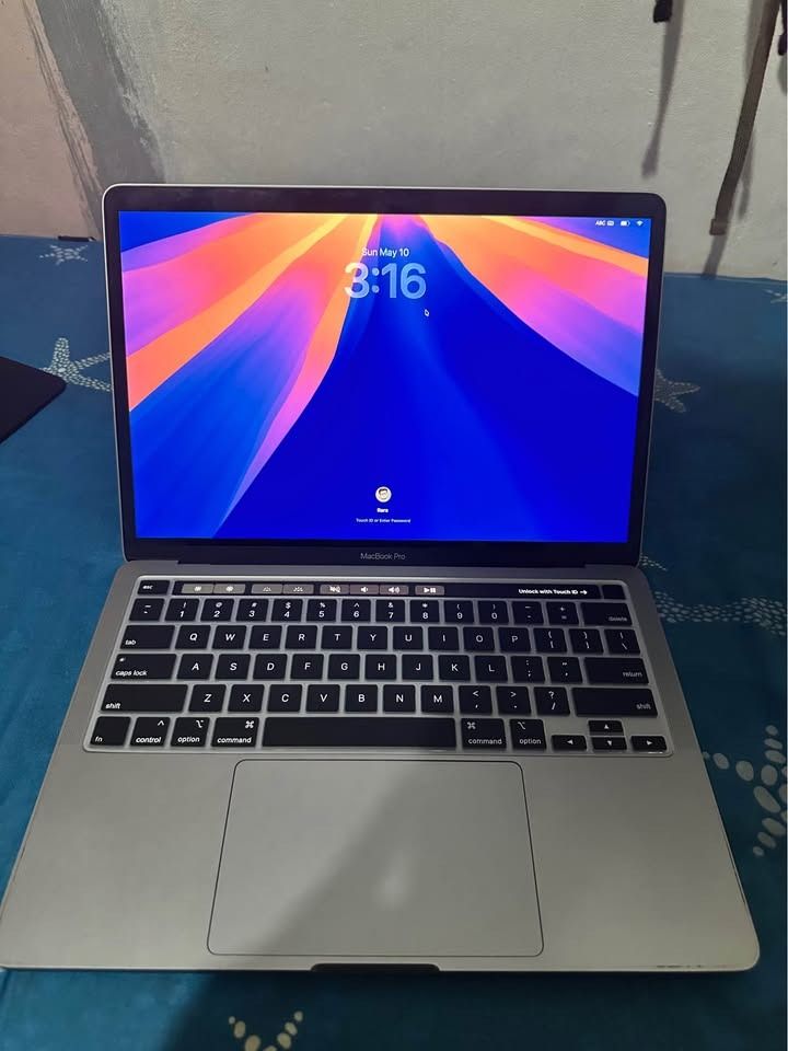 MacBook Pro 13-inch M2 2022 (Category: Laptops & Notebooks) located in Manila. Submitted by guerillar96410 (Listing ID 1437098439, Image 3). Description: - MacBook Pro 13-inch (M2, 2022 model) - Apple M2 chip - 8GB Memory - Battery Condition: Normal (96% Maximum Capacity) - Storage: 60.56 GB used / 494.38 GB total - Operating System: macOS Tahoe - Serial Number: M7MY6615V7.