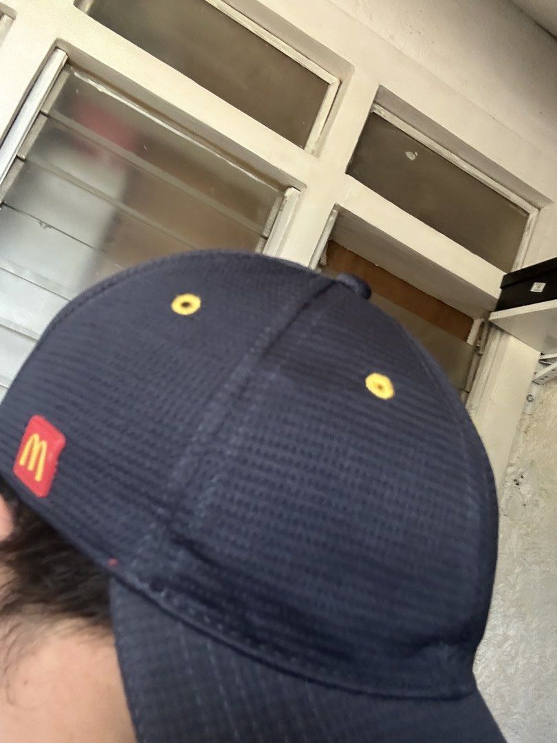 MCDO OFFICIAL CAP (Category: Caps & Hats) located in Dagupan City. Submitted by jemar.yanes56 (Listing ID 1437042811, Image 3). Description: BAKA MAY NAG HAHANAP!! 300 only+ ship dm for more details.