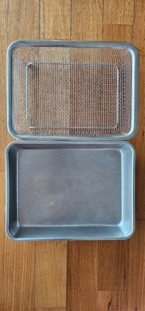 Metal Baking Tray with Mesh Insert450307220686786561