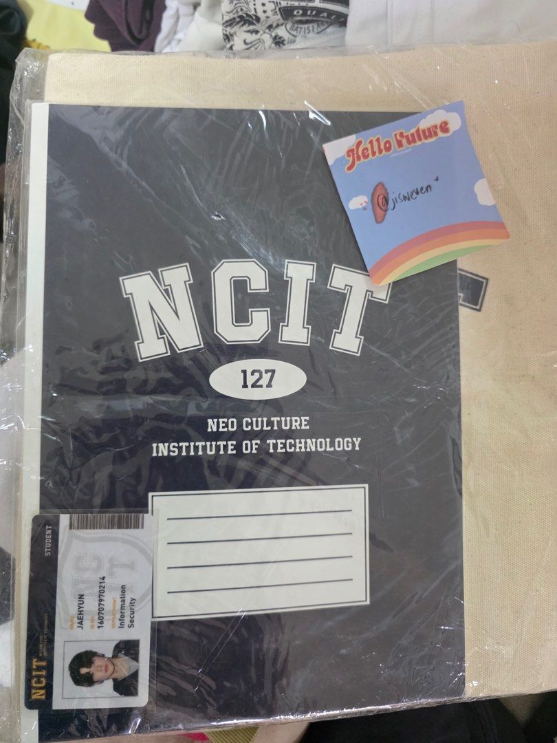 NCT NCIT Totebag Note Jaehyun ID card (Category: Tote Bags) located in Imus. Submitted by daluyong9302 (Listing ID 1437194164, Image 1). Description: .