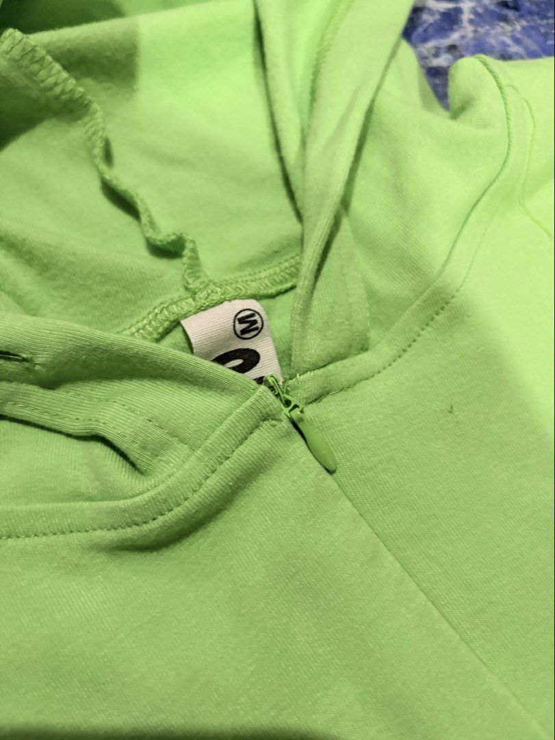 Neon Green Jacket (Category: Coats, Jackets and Outerwear) located in Manila. Submitted by ccarchives (Listing ID 1437186468, Image 3). Description: small-medium.