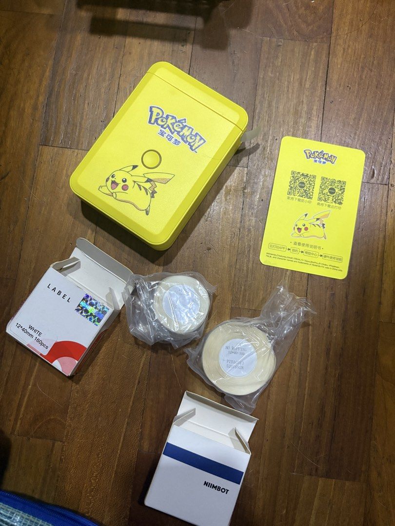 Niimbot D11 Pokemon Label Printer450497641154488320