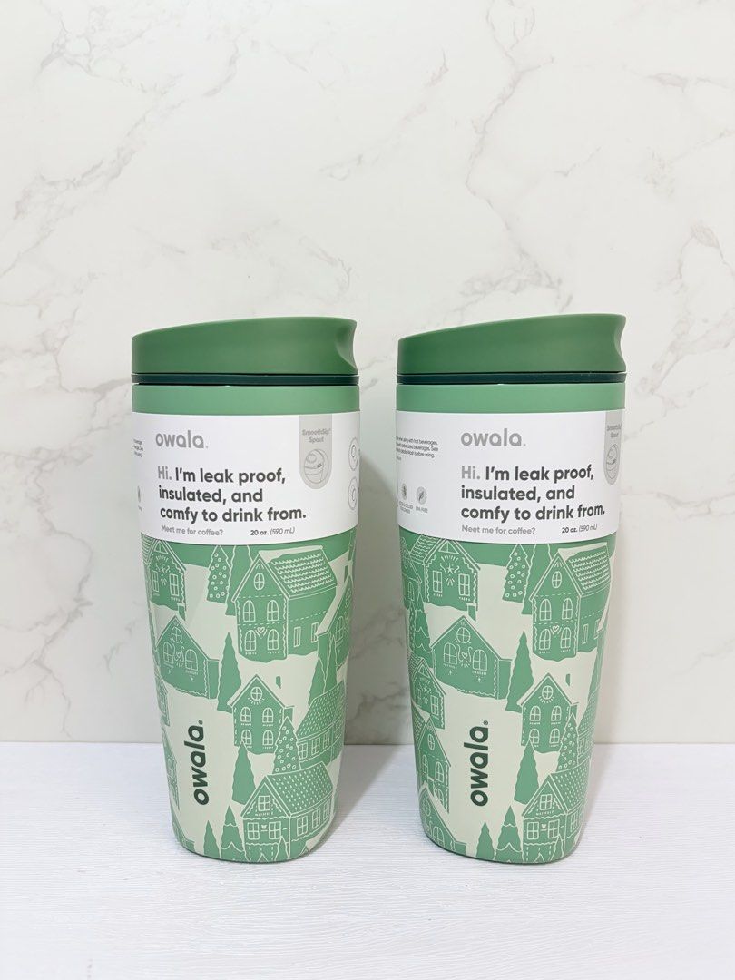 Owala Smoothsip Slider 20oz North Pole (Category: Coffee & Tea Tableware) located in Pasig City. Submitted by imogen.hub (Listing ID 1437045692, Image 1). Description: Owala Smoothsip Slider 20oz North Pole Limited Holiday collection 2025 20oz On hand ready for SDD Loc Ortigas, Pasig.