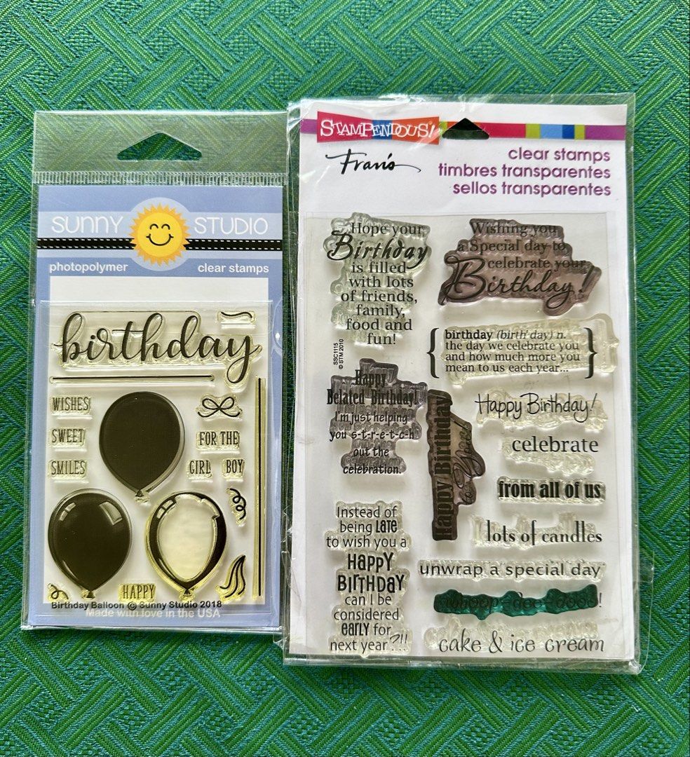 Photopolymer Clear Stamp Bundle #2 (Category: Craft Supplies & Tools) located in Quezon City. Submitted by simplysortedph (Listing ID 1437054807, Image 1). Description: .