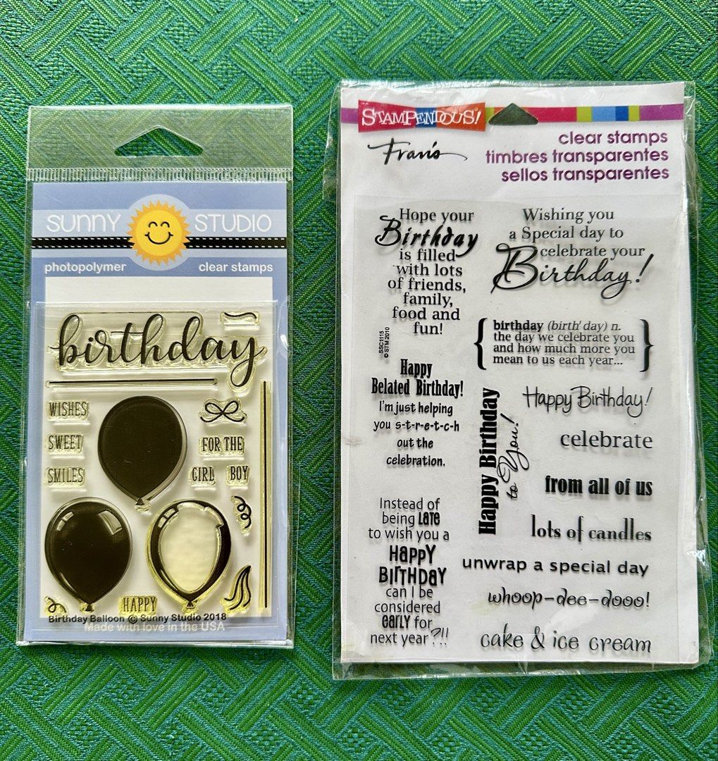 Photopolymer Clear Stamp Bundle #2 (Category: Craft Supplies & Tools) located in Quezon City. Submitted by simplysortedph (Listing ID 1437054807, Image 2). Description: .