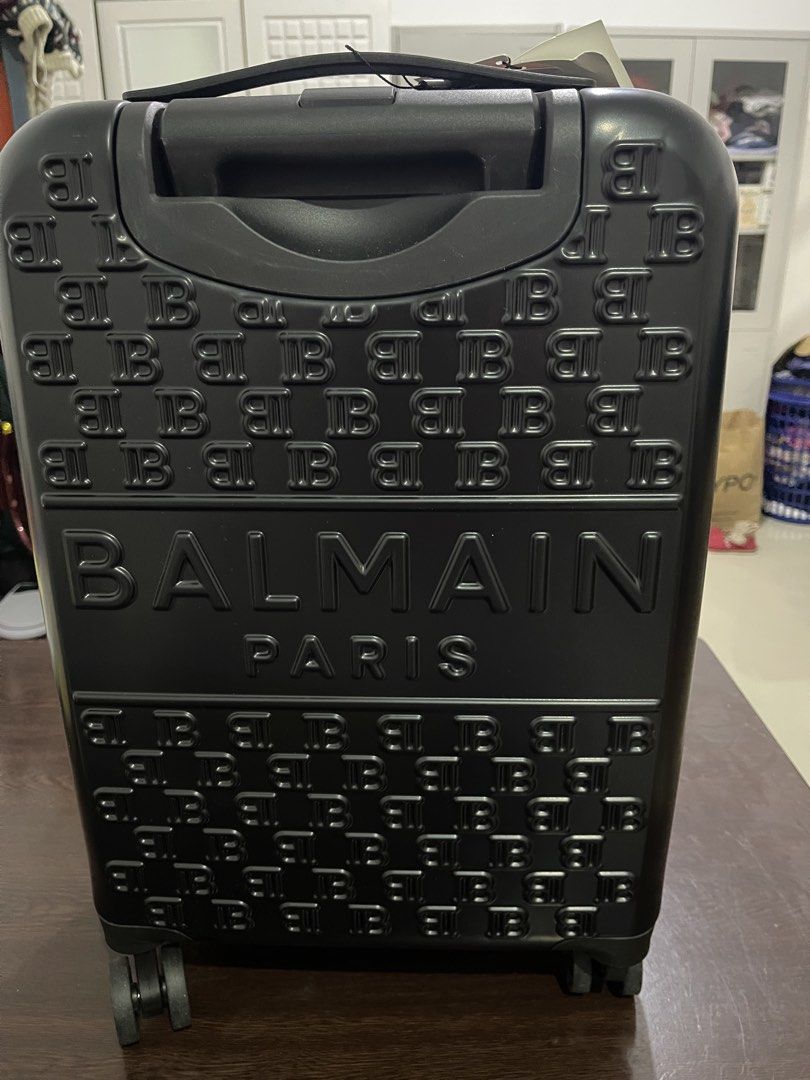 Balmain Hand carry Luggage Expandable (Category: Luxury Bags & Wallets) located in Puerto Princesa. Submitted by eds.raps (Listing ID 1437177782, Image 2). Description: Onhand Open for Layaway +Shipping fee from Puerto Princesa Palawan Also available medium size (1 pc) Bundle price if taken both small & medium .