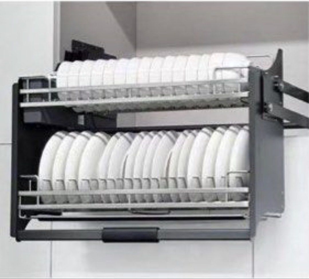 Pull-Down Dish Rack (900mm) - Brand New450096629464453120