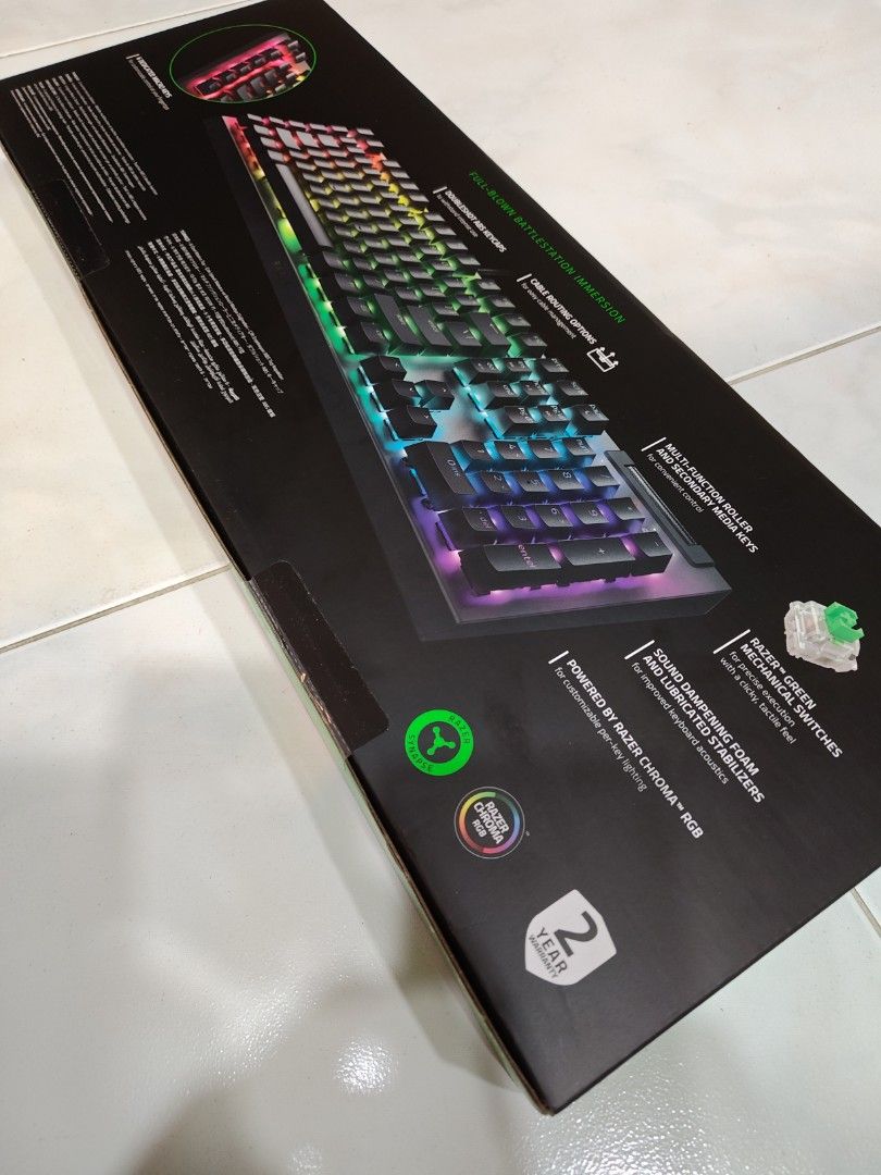 Razer Blackwidow V4 X Mechanical Gaming Keyboard450359084272199682