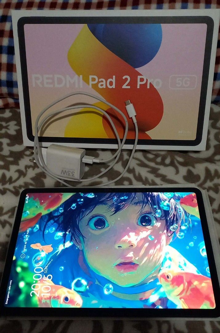 Redmi Pad 2 Pro 5g with SIM slot (Category: Android) located in Manila. Submitted by ivycruz03 (Listing ID 1437143281, Image 1). Description: 8GB RAM / 256B STORAGE Barely used for only 3 months With tempered glass installed Complete Inclusions: •Original charger •Box •Receipt (still under warranty) RFS: Need money for emergency Price still negotiable Meet up if near Dagupan City, Pangasinan.