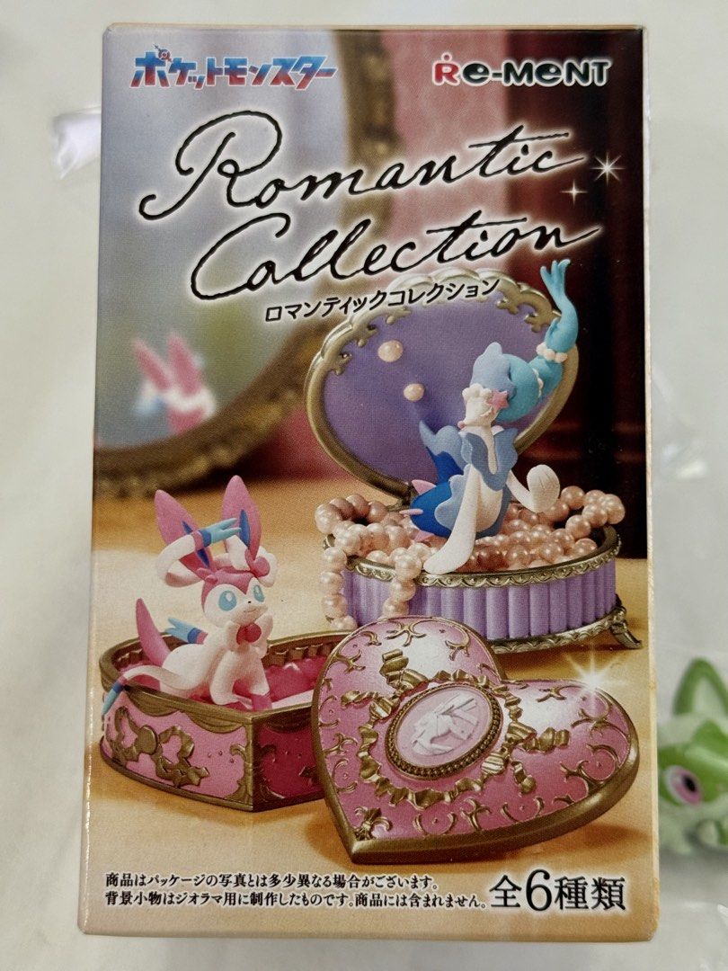 Re-Ment Pokemon Romantic Collection - Sprigatito (Category: Figurines & Statues) located in Pasig City. Submitted by jdlmnl (Listing ID 1437065080, Image 1). Description: - Re-Ment Pokemon "Romantic Collection" bought in Japan on May 2026. - Nyahoja/ Sprigatito figure. - Includes decorative terrarium. - Comes in original box (opened) and plastic package (never opened). - Perfect for Pokemon collectors!.