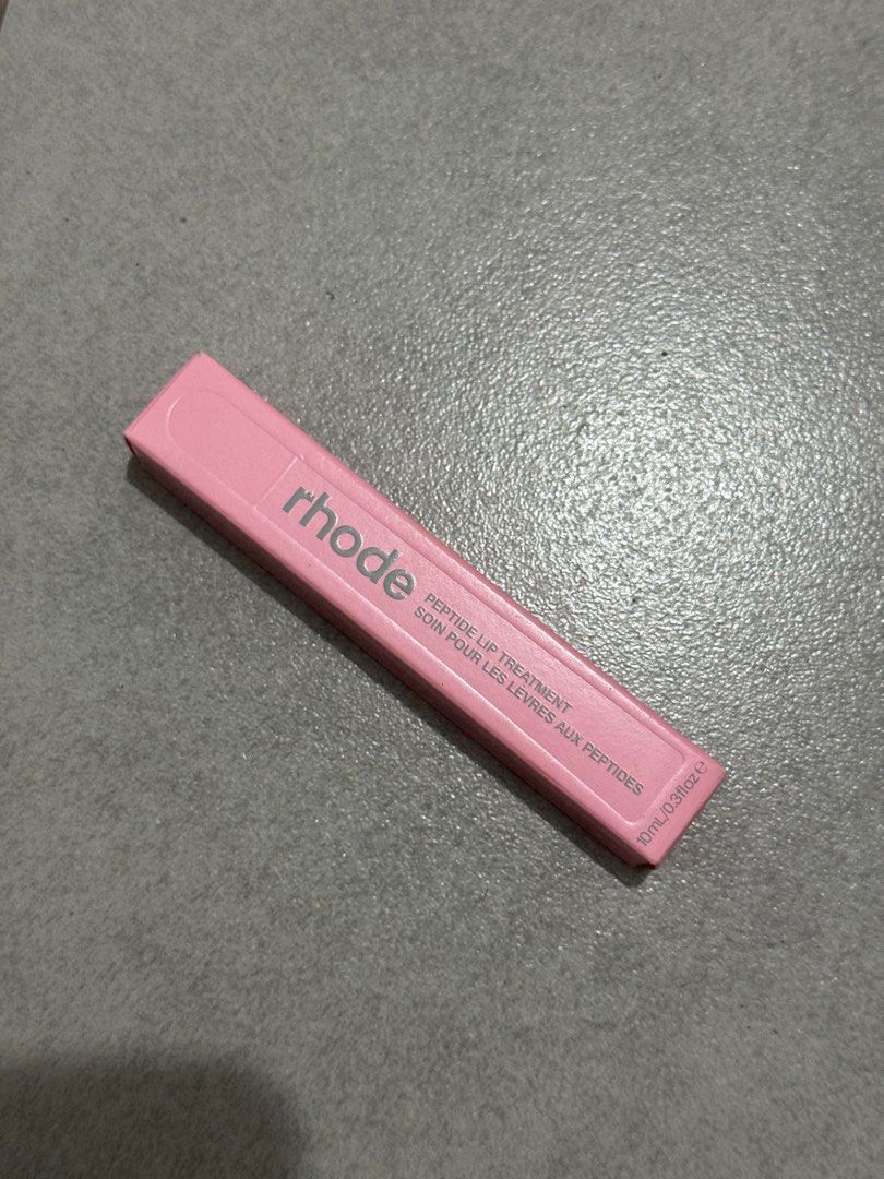 Rhode Peptide Lip Treatment (Category: Face Care) located in Quezon City. Submitted by shopinbwncloset (Listing ID 1437110949, Image 1). Description: BRANDNEW Bought online Comes with box (see photos) Shade: Vanilla ONE ITEM ONLY RFS: so many lip peptide/decluttering SRP $20 resellers in PH ranges from 1599-2599 PAYMENT FIRST BASIS SF SHOULDERED BY THE BUYER (LALAMOVE/J&T).
