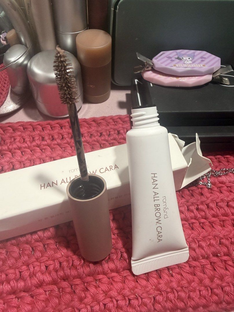 Rom&nd Han All Brow Cara - 05 Dusky Rose (Category: Makeup) located in Malabon City. Submitted by pbjsandowichi (Listing ID 1437165227, Image 2). Description: Mod: J&T, Lalamove Mop: Gcash, Gotyme, Maribank delivery fee will be shouldered by the buyer .